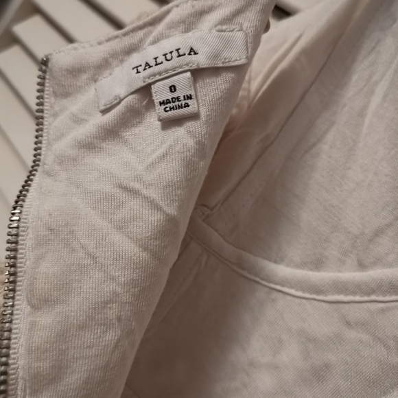 Talula Lace Skater Cream Dress - Picture 7 of 9